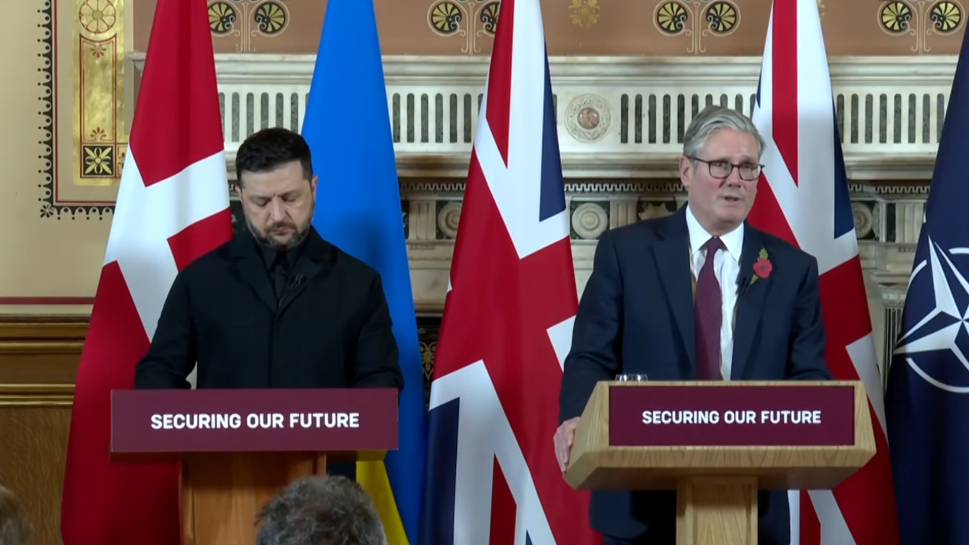 Пресс-конференция "коалиции желающих"