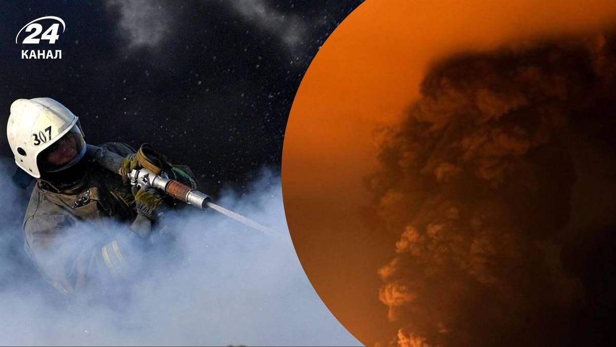 В России был пожар на территории подстанции ЛЭП - 24 Канал В России был пожар на территории подстанции ЛЭП - 24 Канал