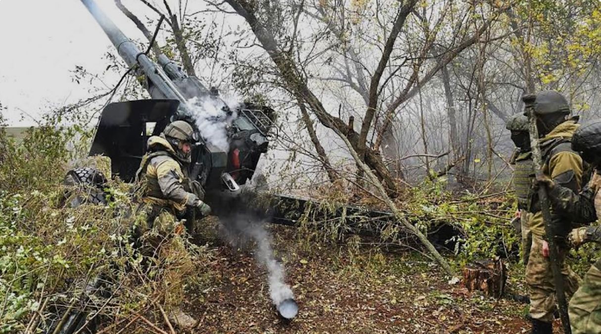 Російські артилеристи Російські артилеристи