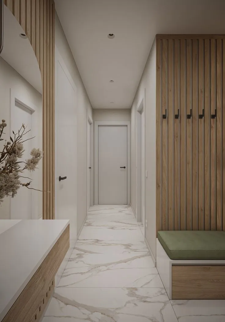 Лучше выбирать светлую мебель, которая сочетается со стенами