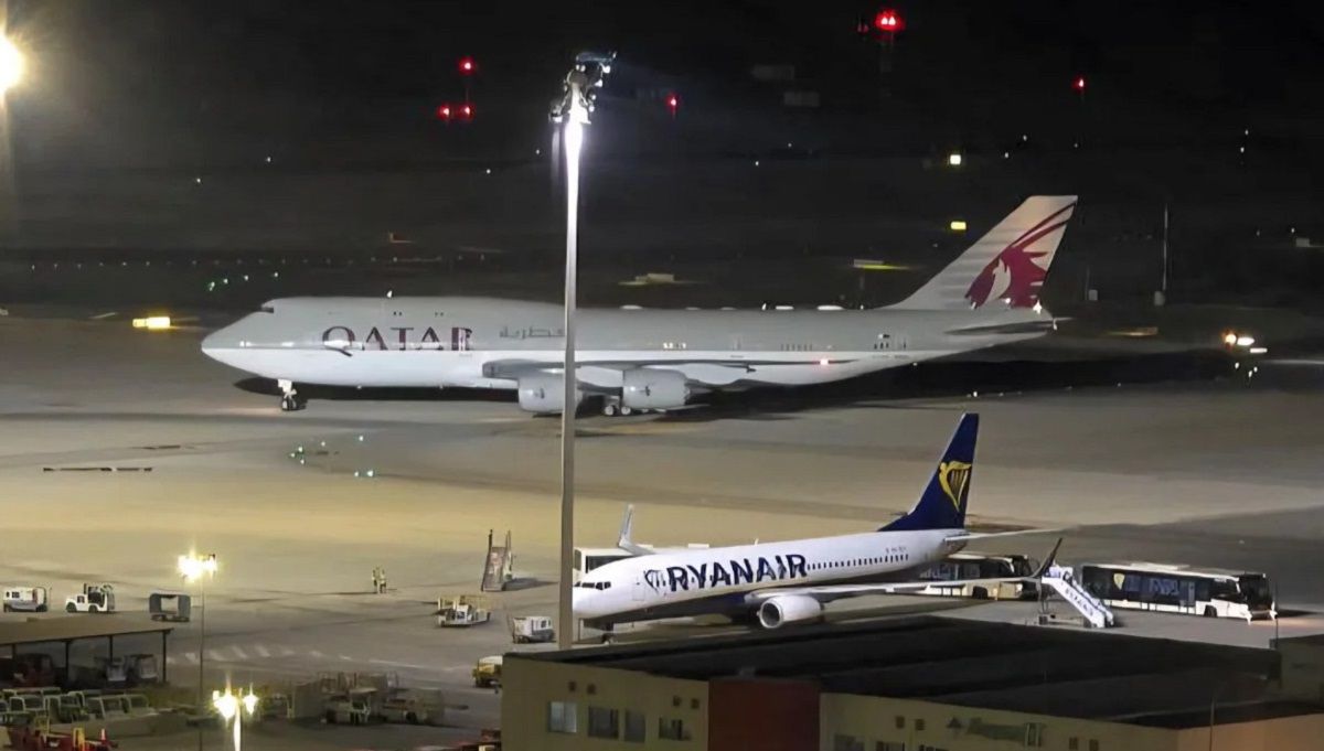 Інцидент з літаком Boeing 747 еміра Катару на Майорці – що сталося - Закордон Інцидент з літаком Boeing 747 еміра Катару на Майорці – що сталося - Закордон