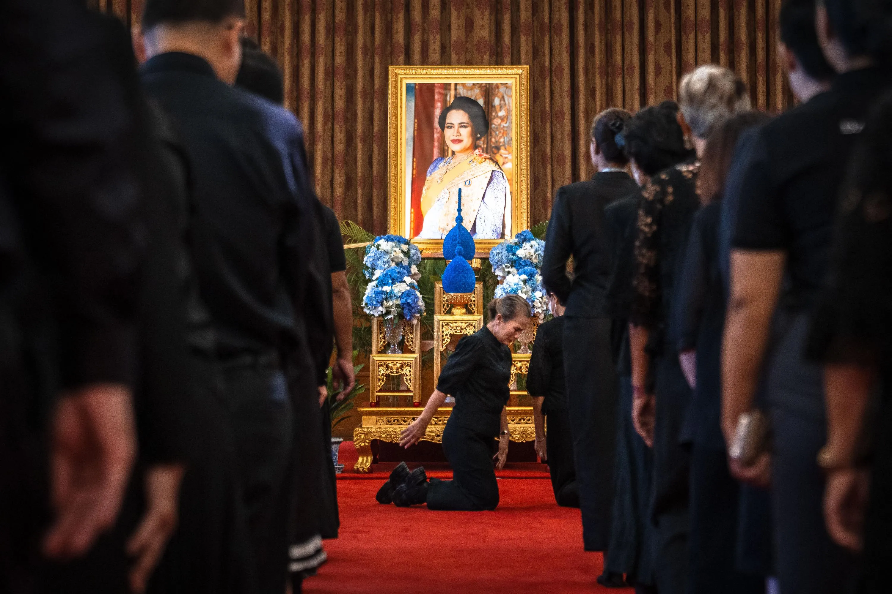 Похороны королевы-матери Таиланда