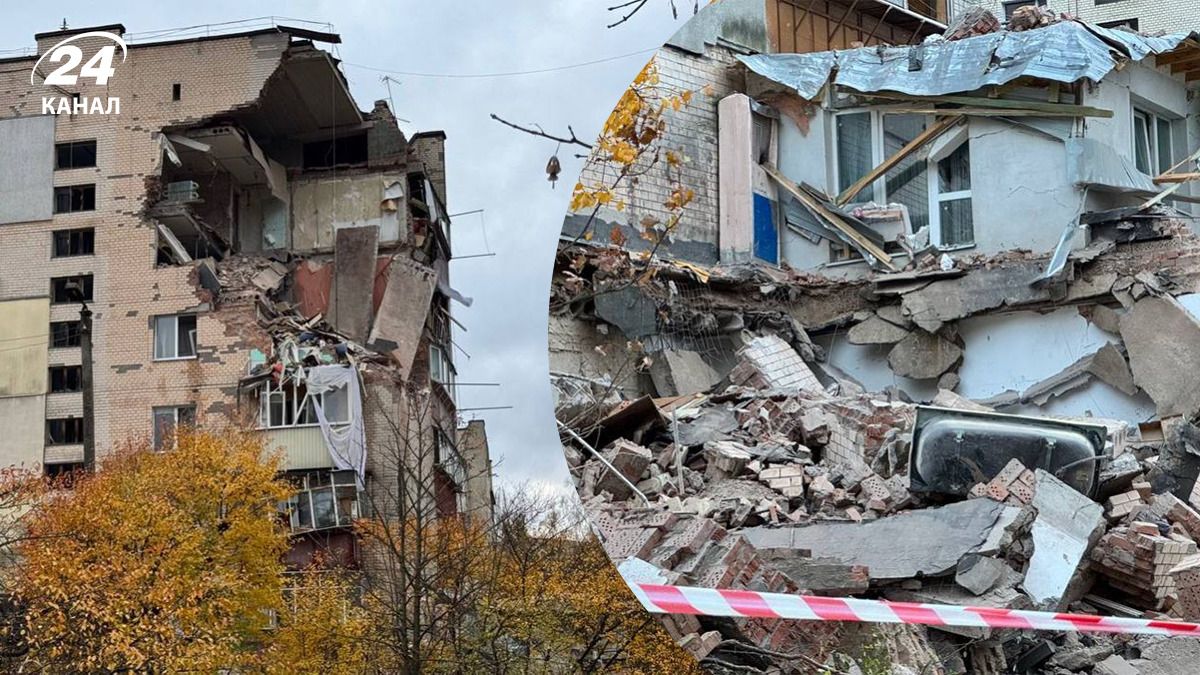 Наслідки вибуху у Хмельницькому