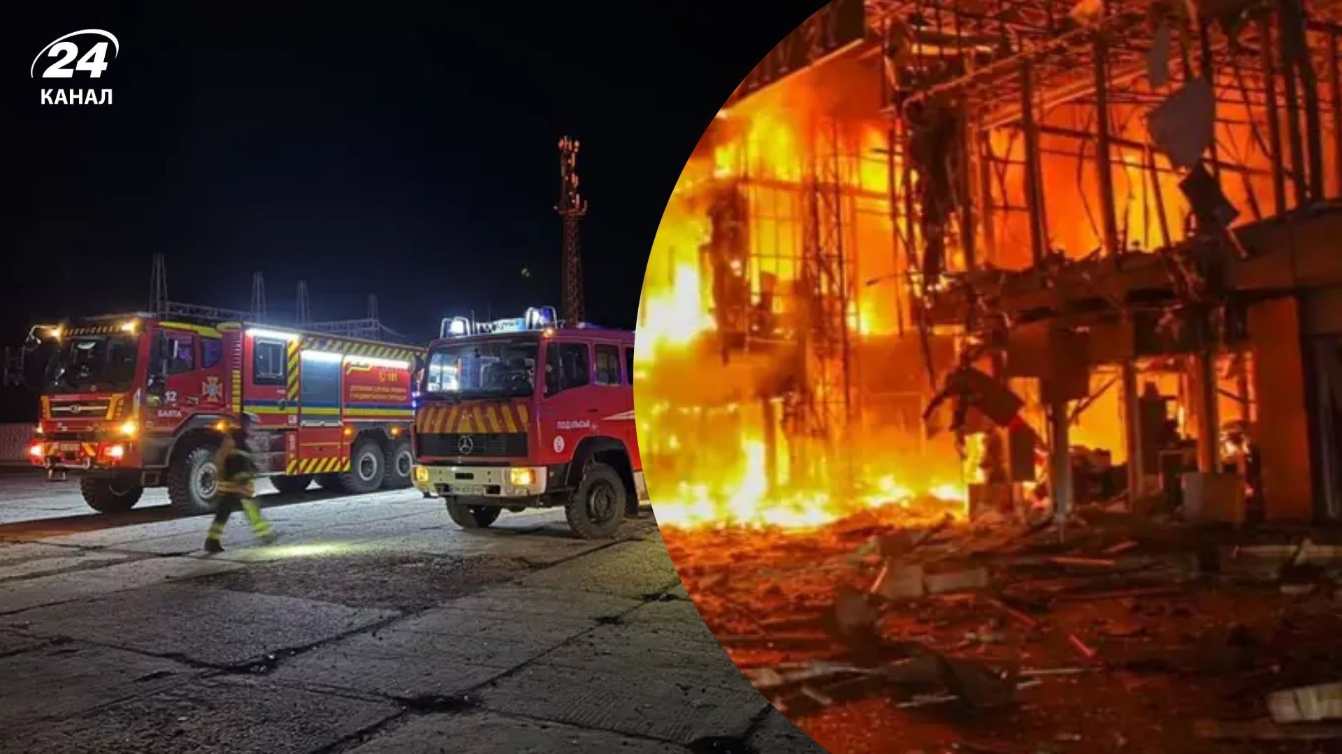 Росіяни знову атакували енергетику на Одещині Росіяни знову атакували енергетику на Одещині