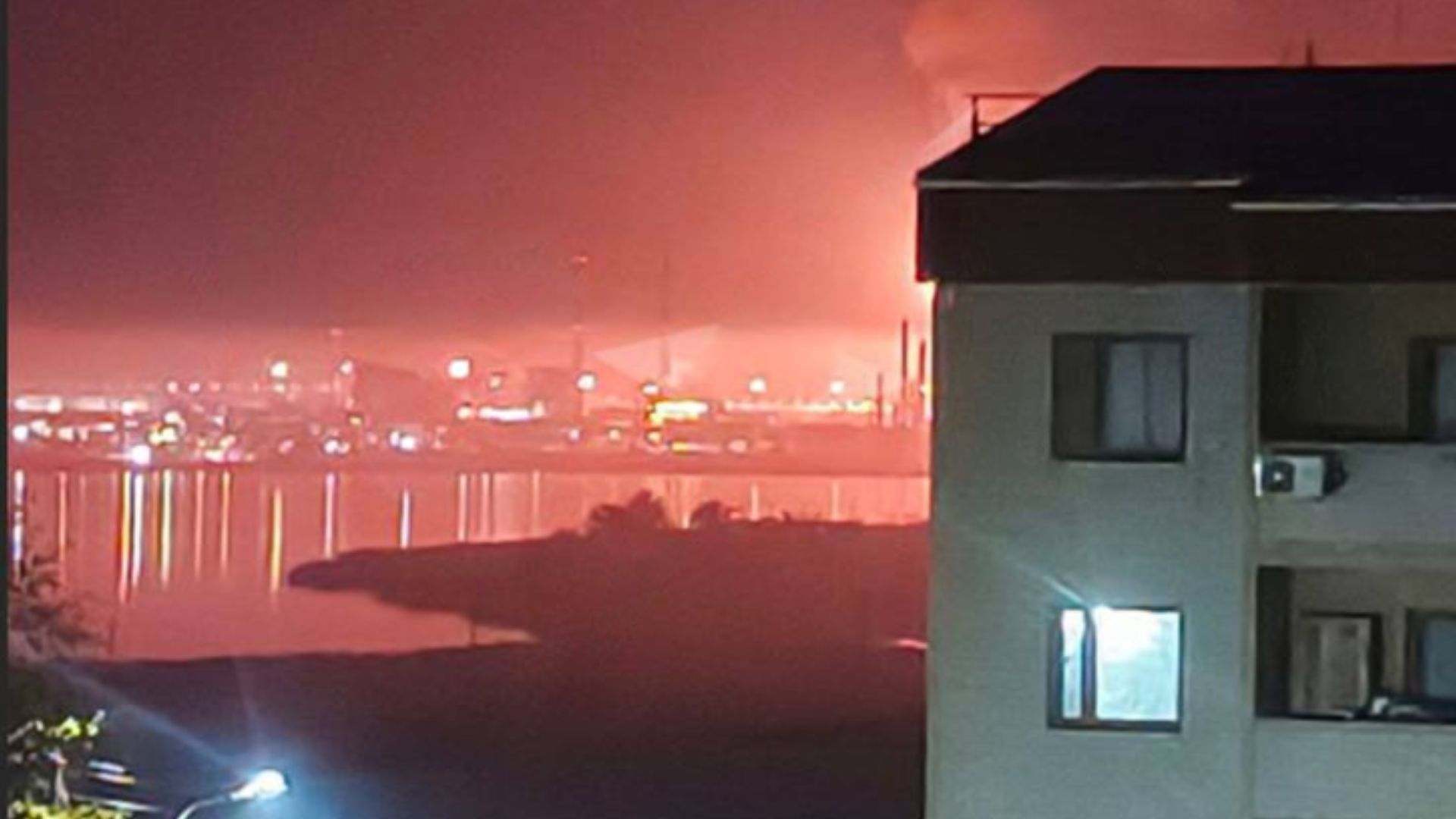 Пожар на заводе "Ставролен"