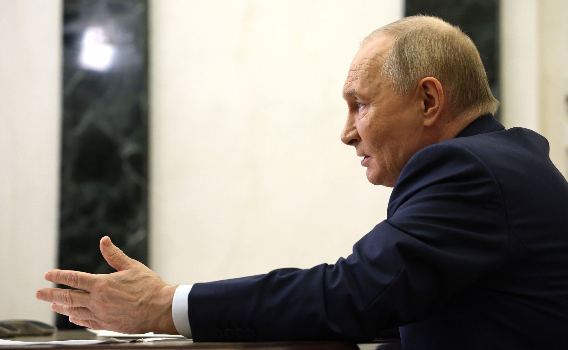 Російський диктатор Володимир Путін Російський диктатор Володимир Путін