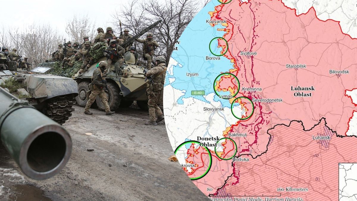 ISW розповів про ситуацію на фронті ISW розповів про ситуацію на фронті