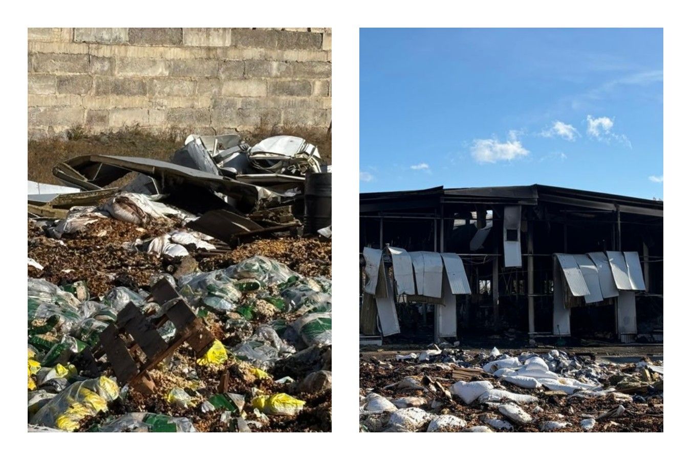 В Чугуеве враг повредил предприятие изготовления макарон