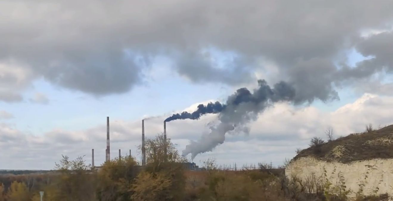 Авария на ТЭС в оккупированной Луганской области - 24 Канал