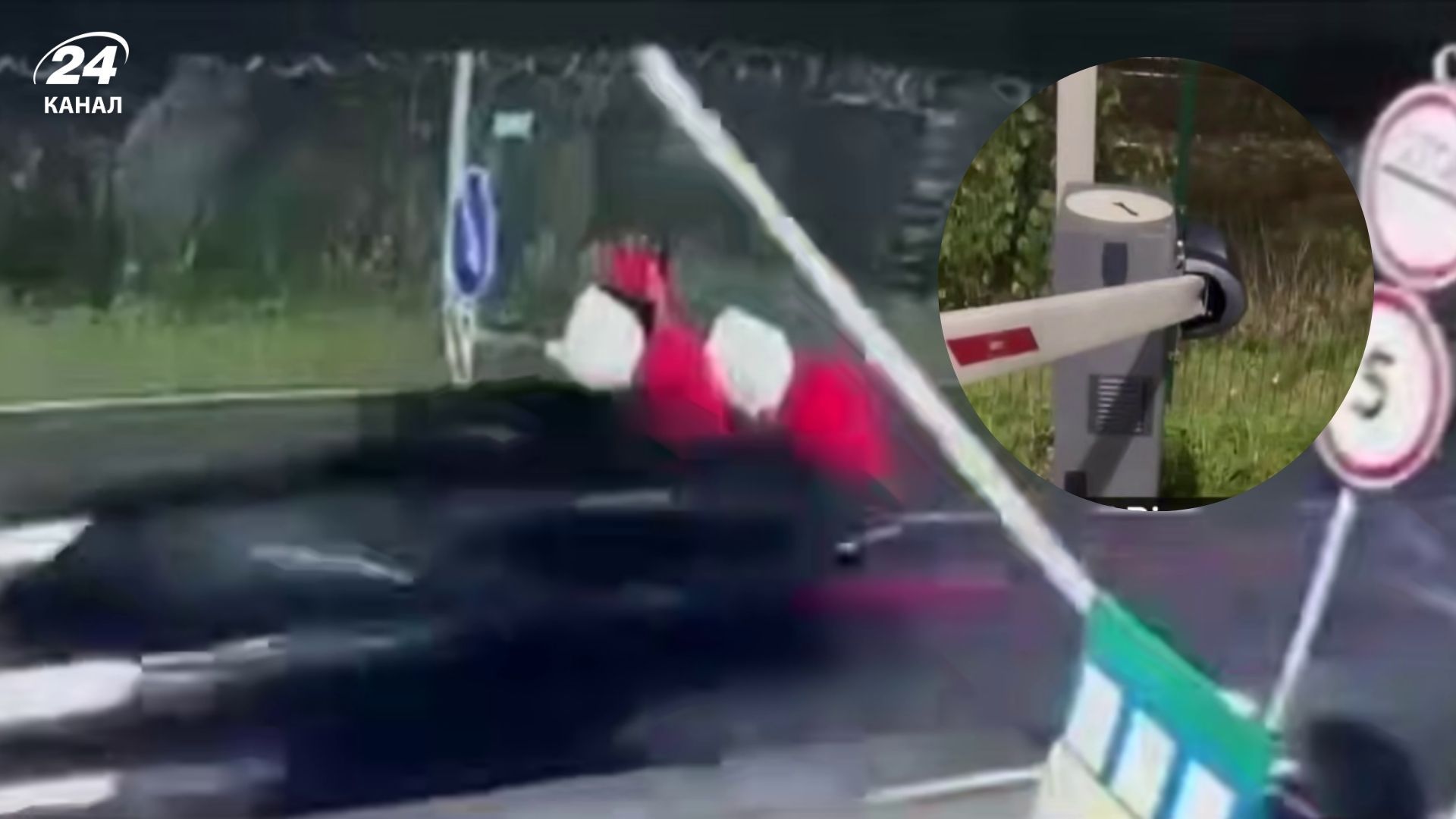 На Мукачевском пункте пропуска мобилизованный на автомобиле протаранил шлагбаумы На Мукачевском пункте пропуска мобилизованный на автомобиле протаранил шлагбаумы