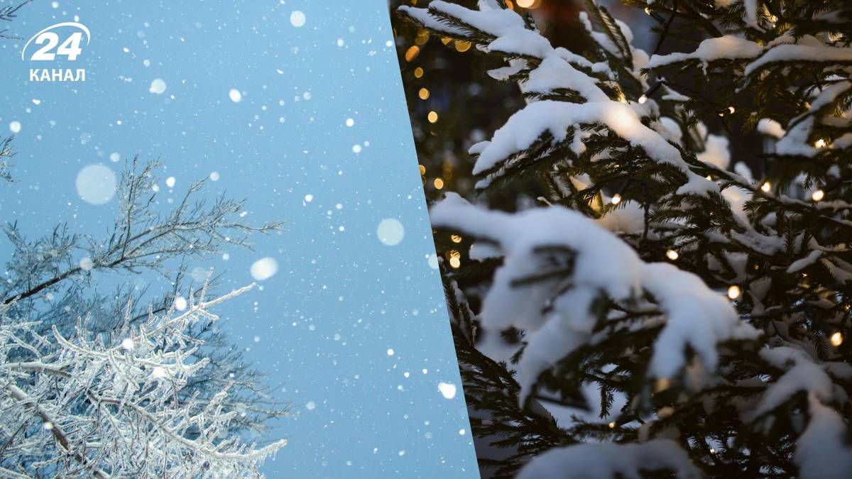 Прогноз погоди на новорічні свята 2026 року - 24 Канал Прогноз погоди на новорічні свята 2026 року - 24 Канал