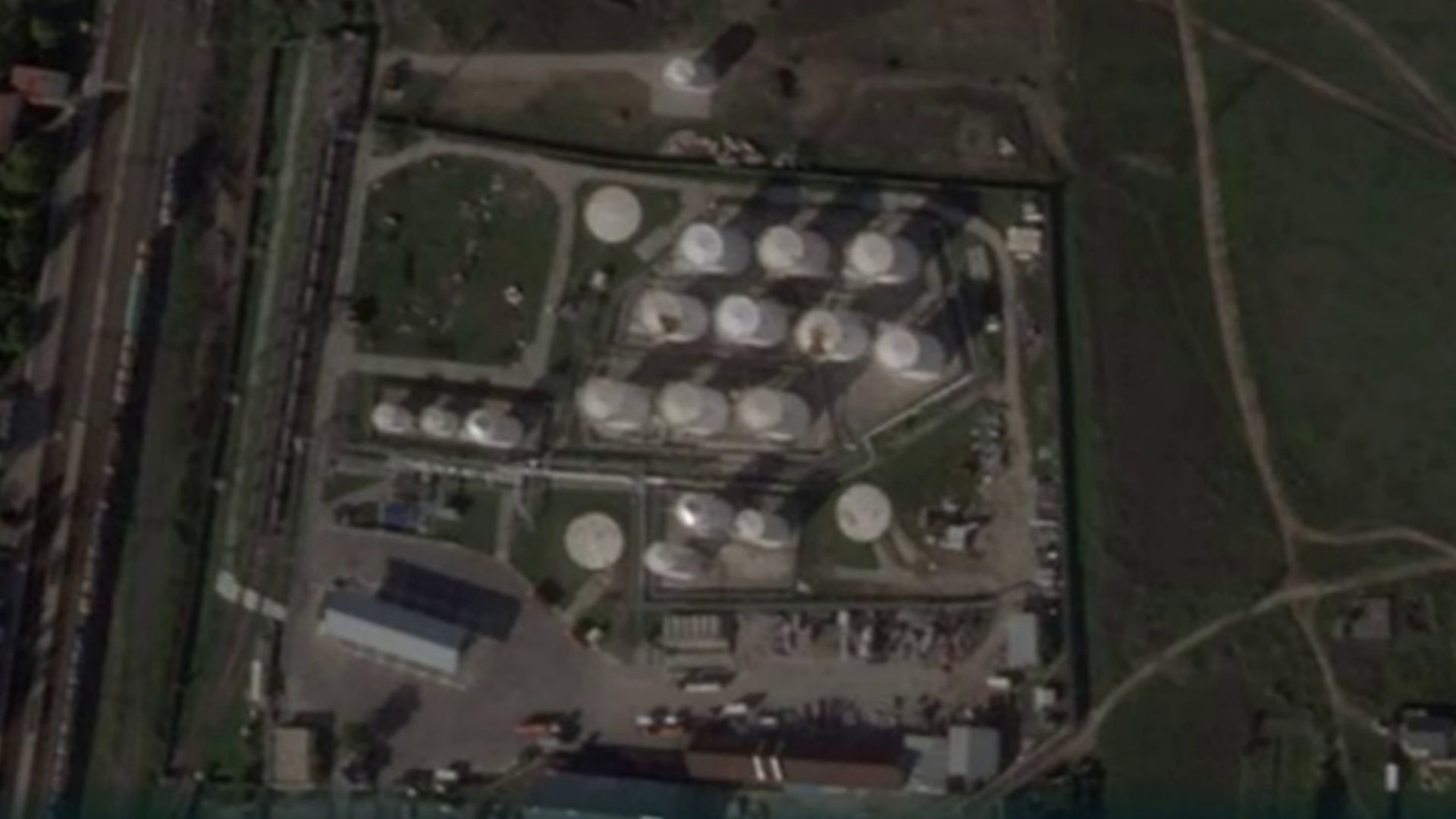 Нефтебаза в Гвардейском