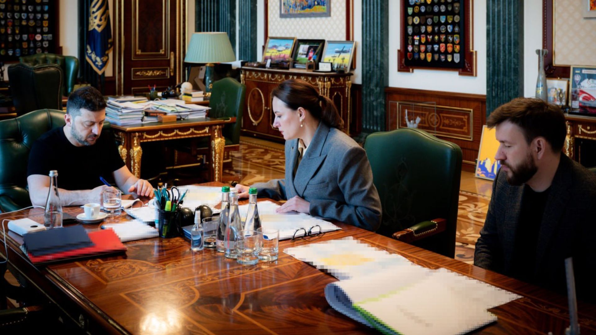 Совещание Зеленского со Свириденко и Улютиным Совещание Зеленского со Свириденко и Улютиным