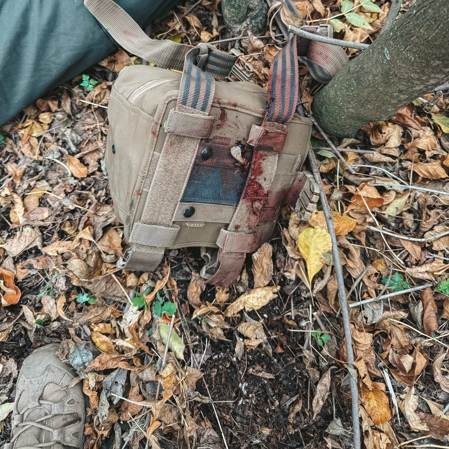 Аптека с кровью военного