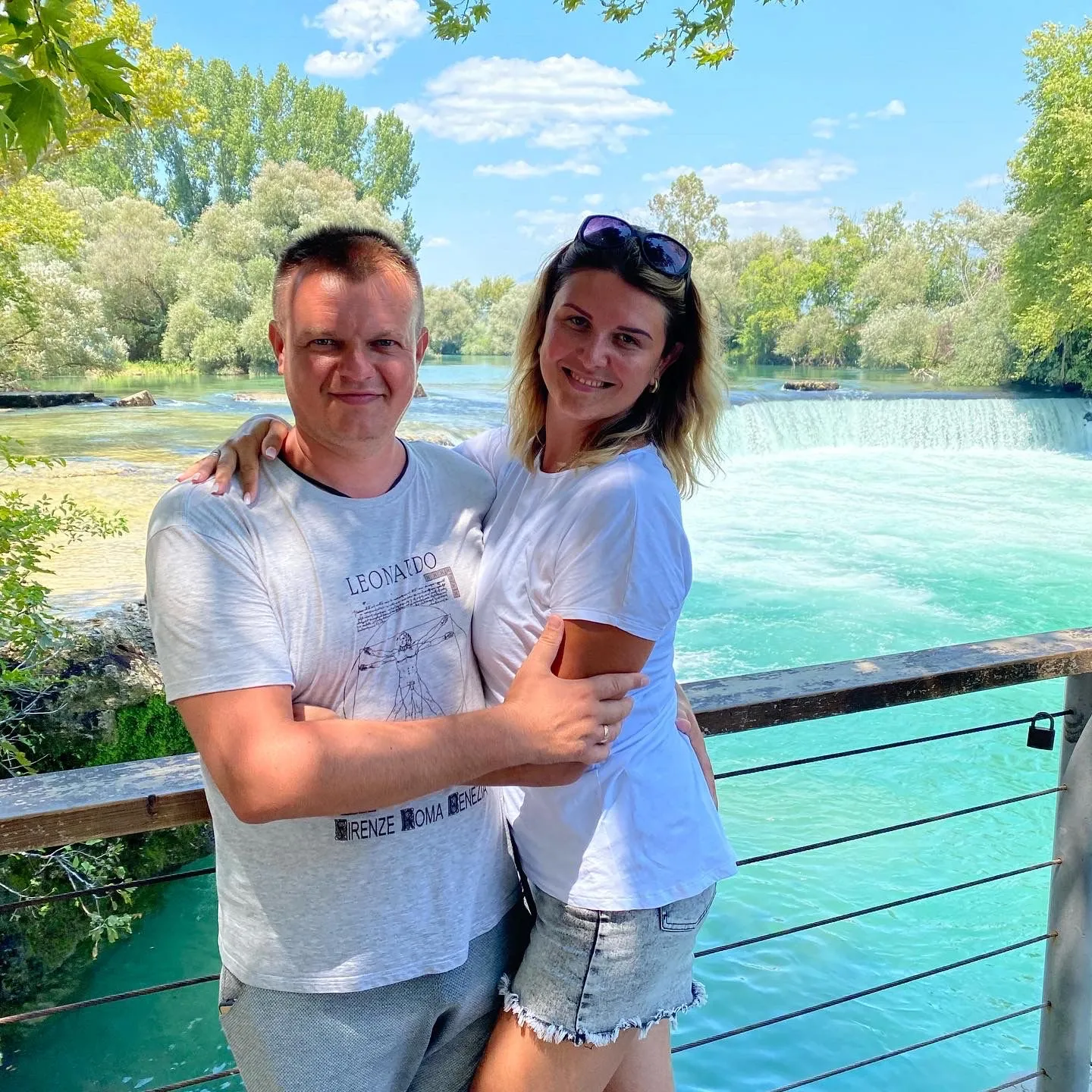 Сергій Юхименко з дружиною Анною