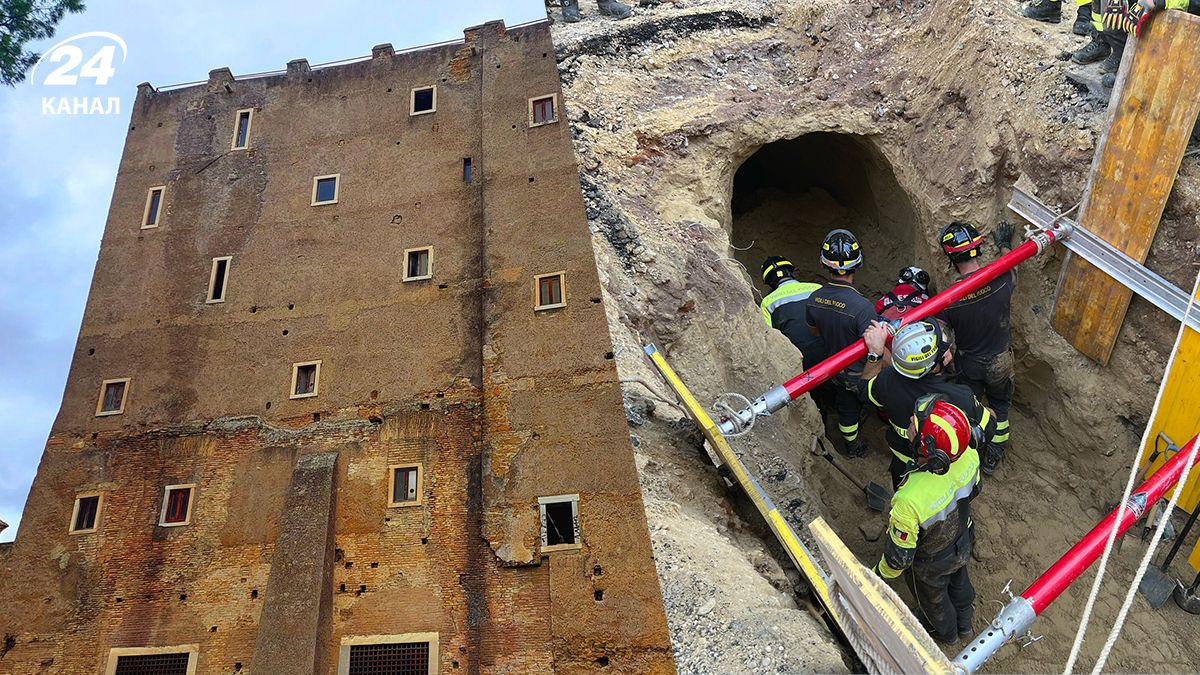 Біля Колізею у Римі 03.11.2025 обвалилася старовинна вежа - відео Біля Колізею у Римі 03.11.2025 обвалилася старовинна вежа - відео