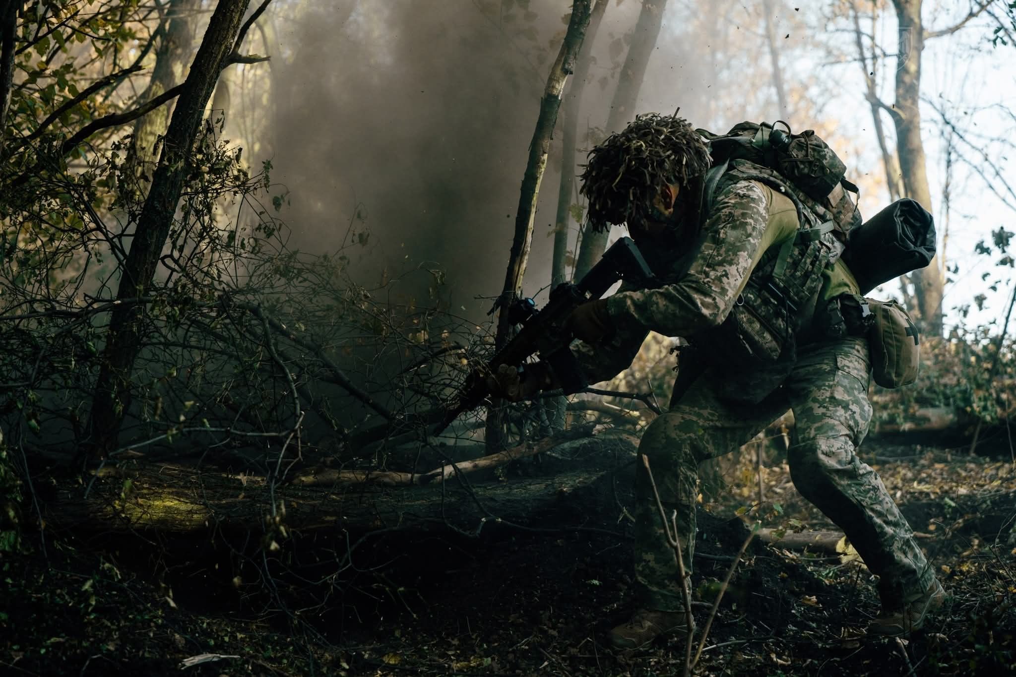 Карта бойових дій станом на 4 листопада