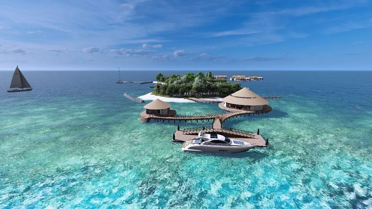 Как выглядит самый дорогой курорт мира