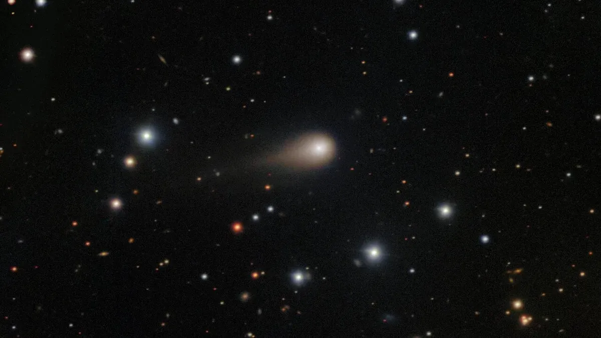 Отредактированная версия изображения 3I/ATLAS