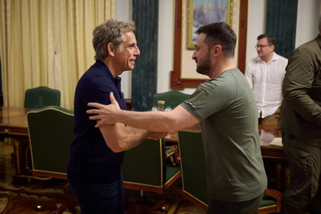 Бен Стиллер и Зеленский