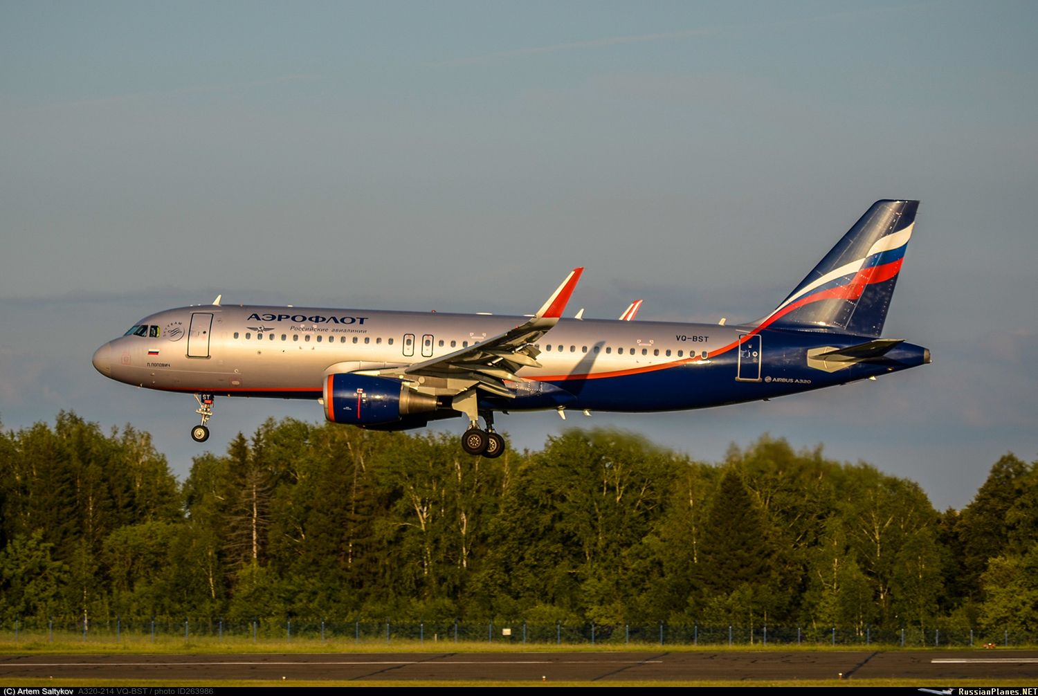 Российский пассажирский самолет компании Аэрофлот Российский пассажирский самолет компании Аэрофлот