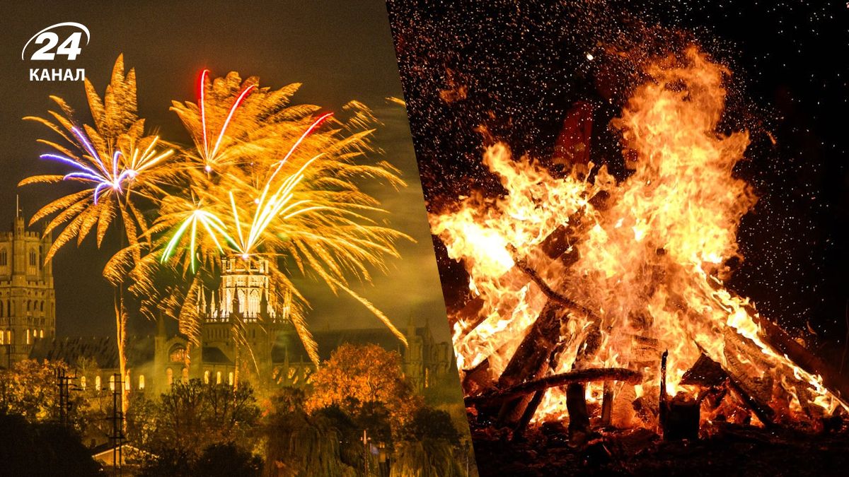 В Британии отмечали Ночь Гая Фокса В Британии отмечали Ночь Гая Фокса