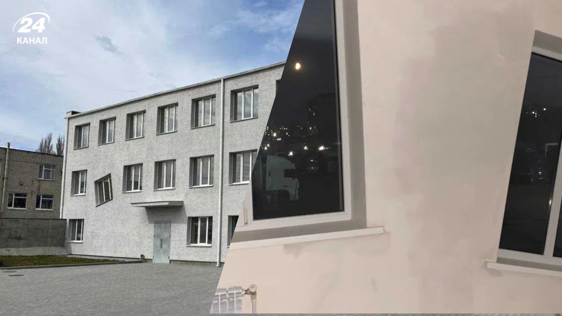 У Житомирі здають в оренду офіс з кривим вікном