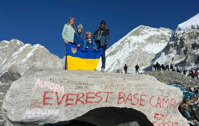 Арсен Дубовенко на Эвересте Арсен Дубовенко на Эвересте