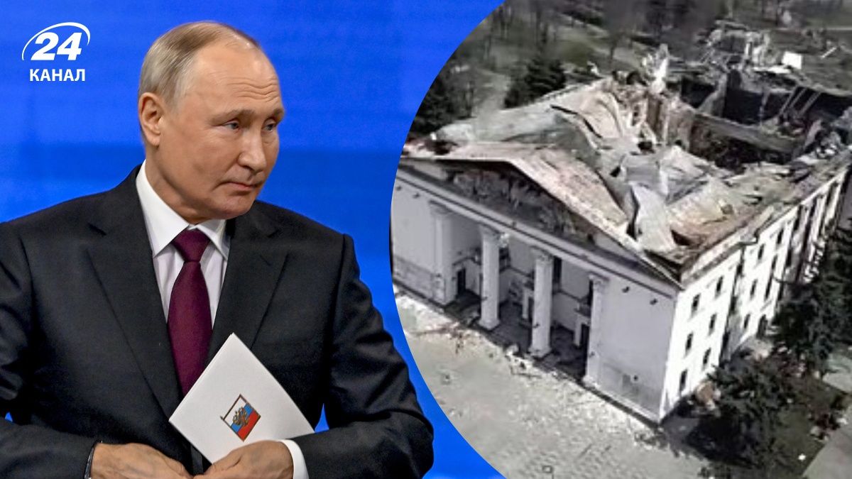 Андрющенко розповів про "відновлення" Драмтеатру в Маріуполі