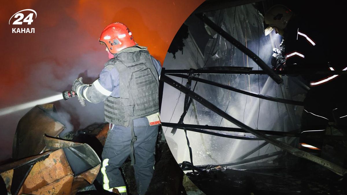 Атака на Чугуїв 7.11.2025 - масташтабні пожежі досі гасять - новини Харкова - 24 Канал