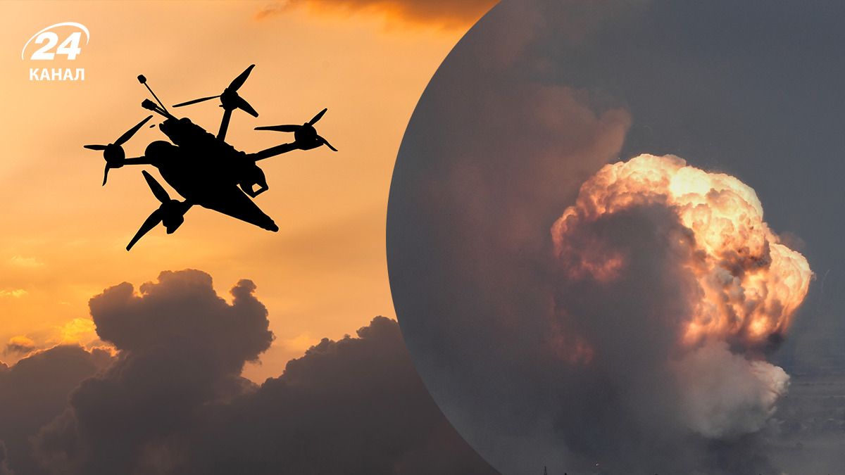 Россию атаковали дроны