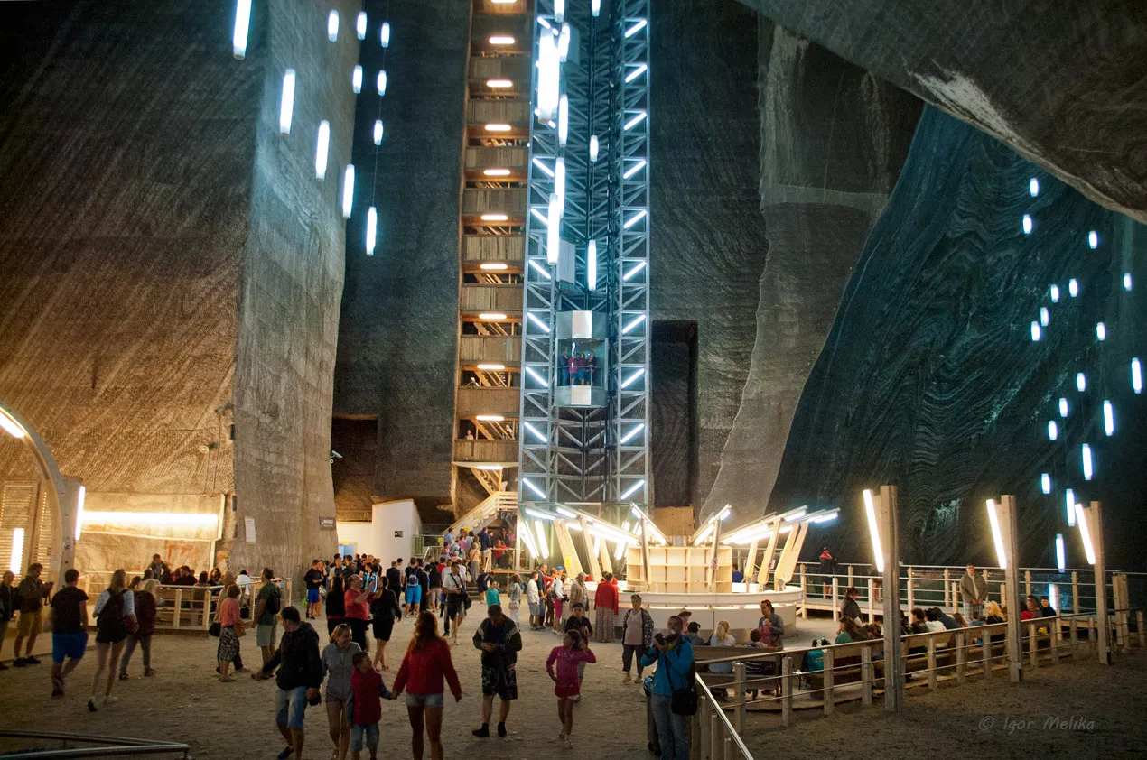 Соляной рудник Турда / фото Igor Melika Соляной рудник Турда / фото Igor Melika