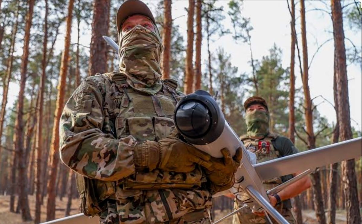 Российские операторы дронов подразделения Рубикон