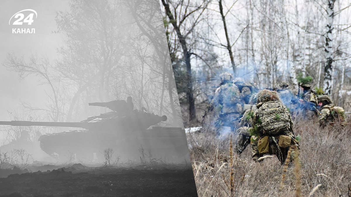 Карта фронту в Україні 12 листопада