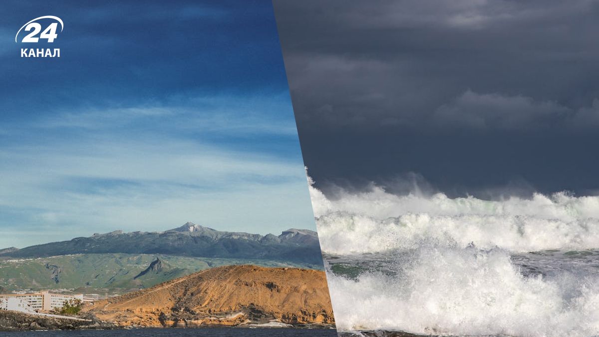 На Тенерифе насувається потужний шторм