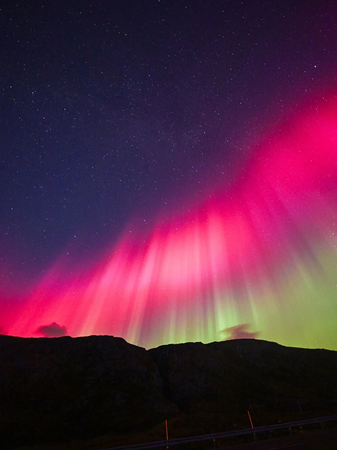 Полярные сияния 11 и 12 ноября