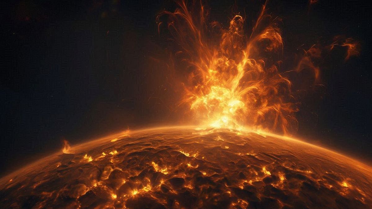 Крупнейшая солнечная вспышка года – масштаб, последствия, магнитные бури и полярные сияния