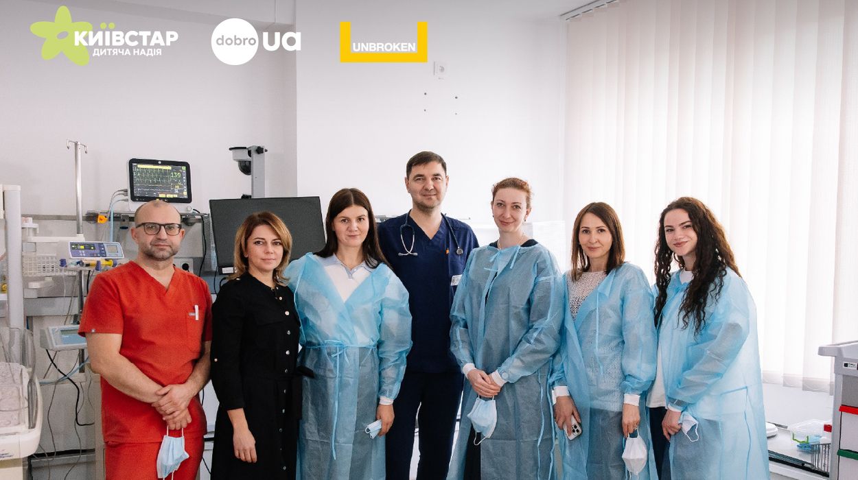 Київстар та dobroua передали медобладнання на 15 мільйонів для дитячих реанімацій UNBROKEN - 24 Канал Київстар та dobroua передали медобладнання на 15 мільйонів для дитячих реанімацій UNBROKEN - 24 Канал