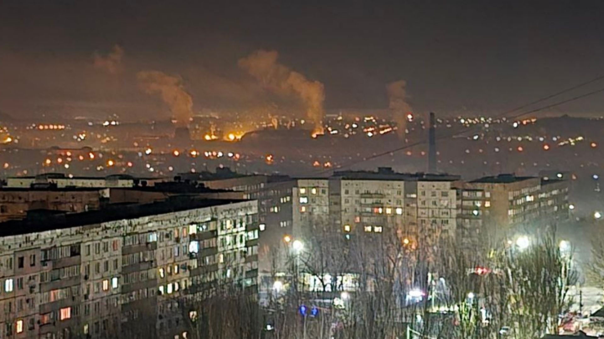 Дроны атакуют Донецк