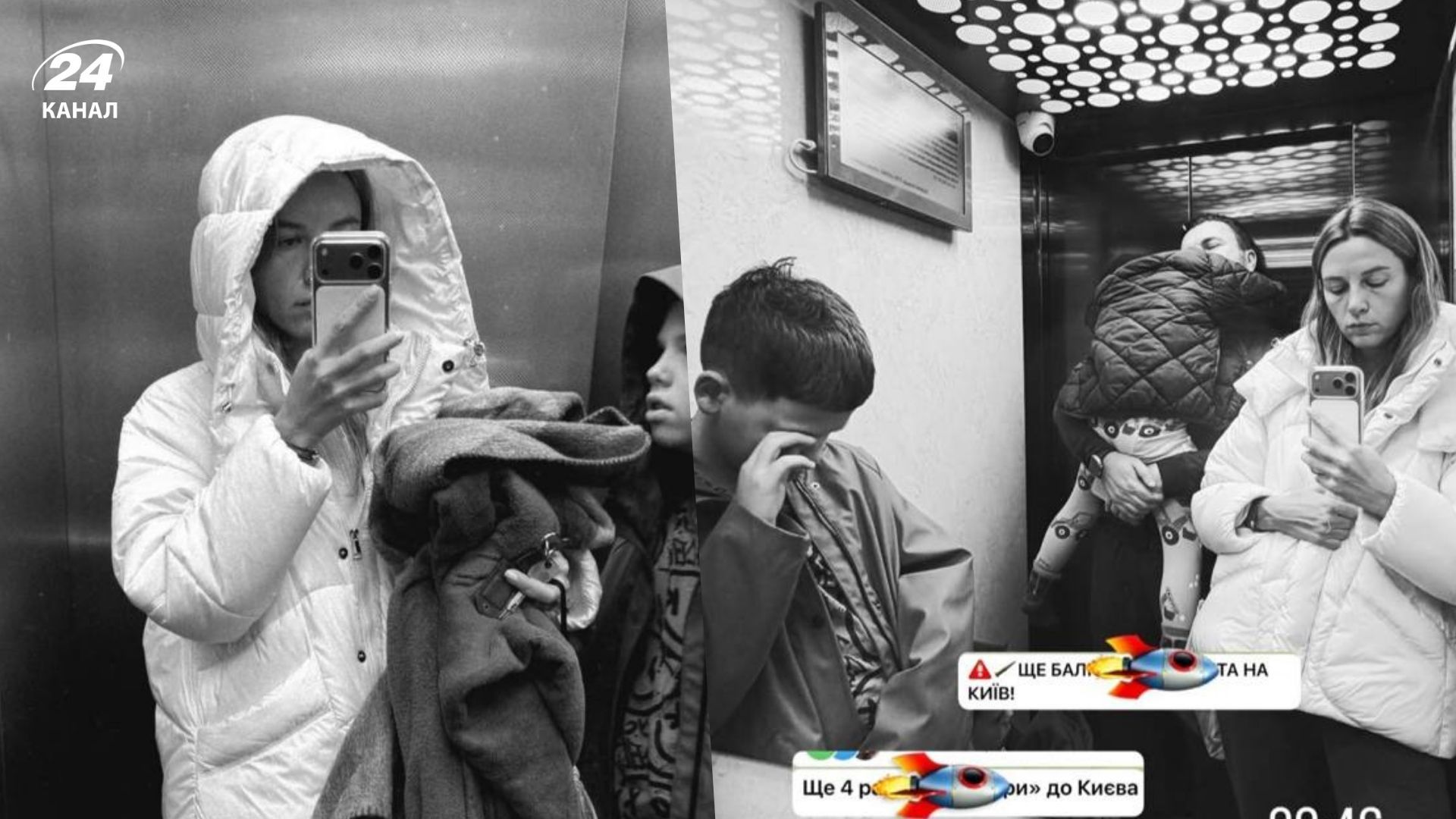 Кристина Решетник с мужем и детьми