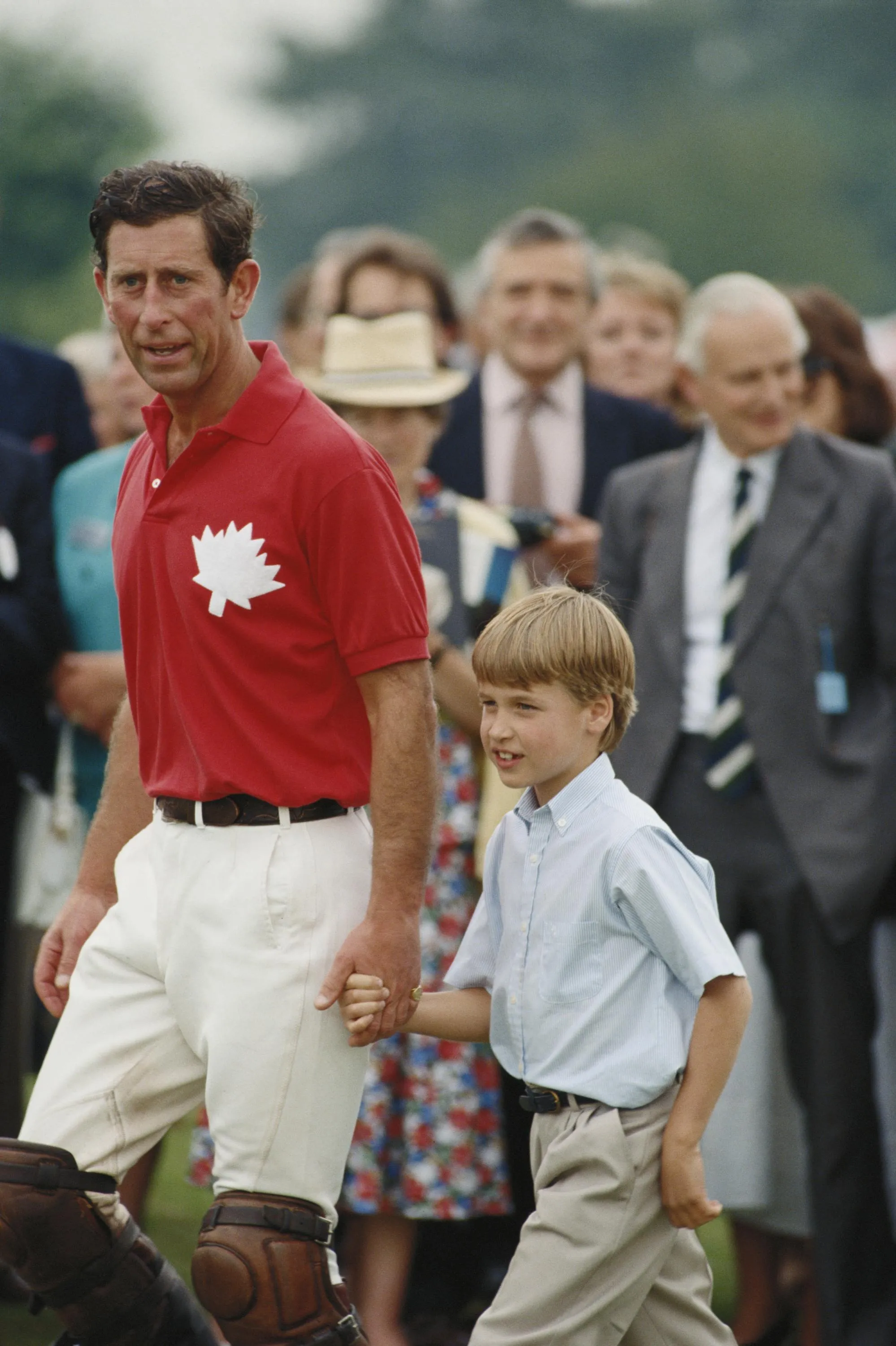 Чарльз III и принц Уильям