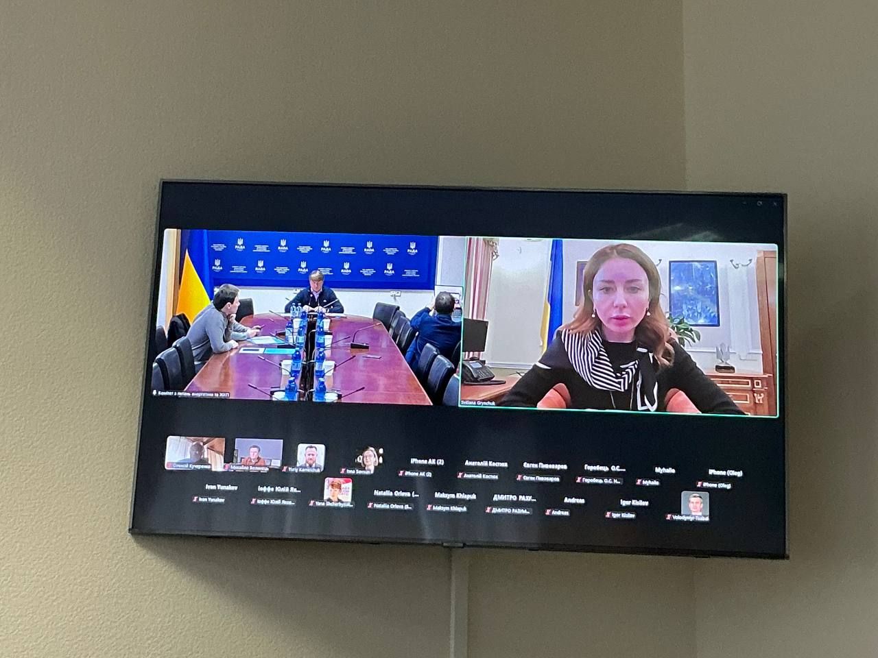 Світлана Гринчук доєдналася до засідання енергетичного комітету Світлана Гринчук доєдналася до засідання енергетичного комітету