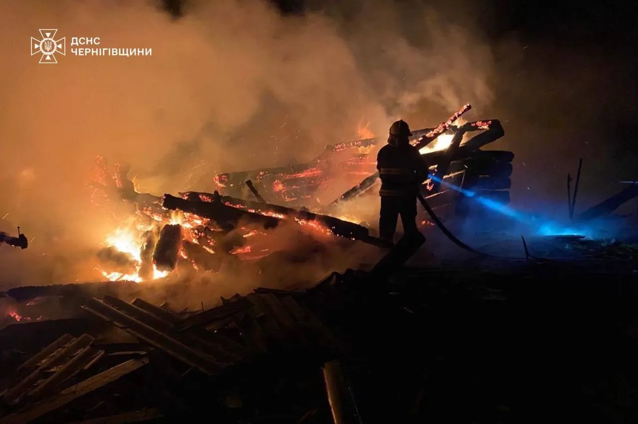 Наслідки атаки дронів по Чернігівській області