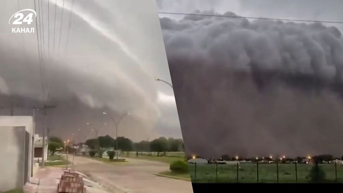 Шторм в Аргентине