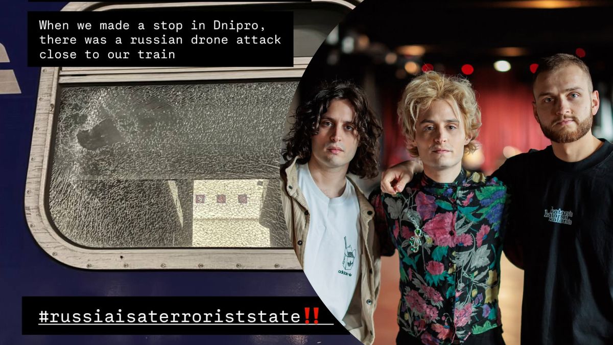 Учасники Ziferblat мало не постраждали від обстрілу