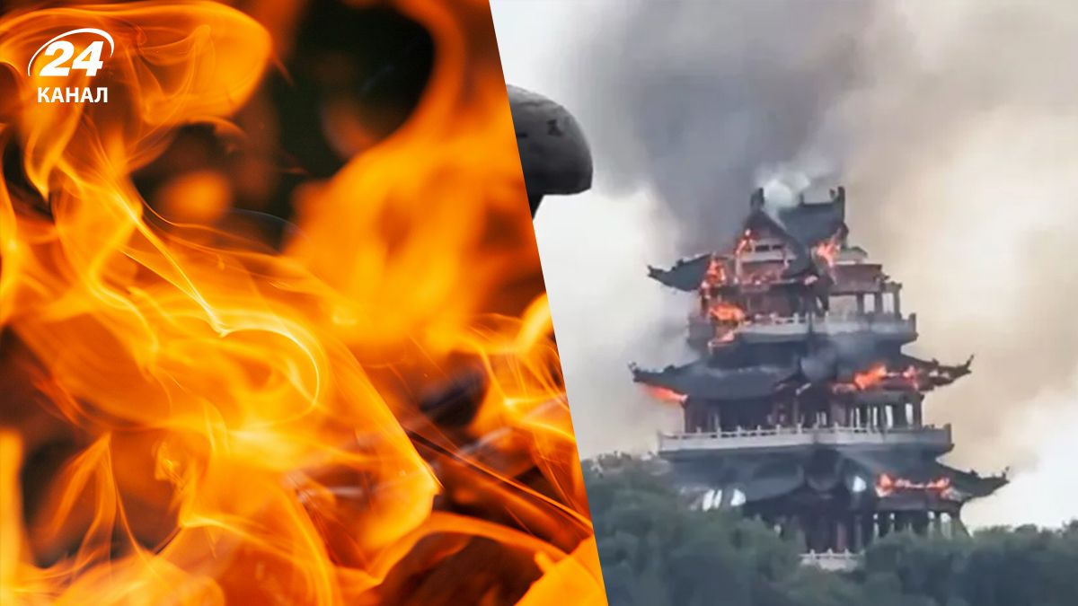 Пожар в храме на горе Фэнхуан - что известно об инциденте
