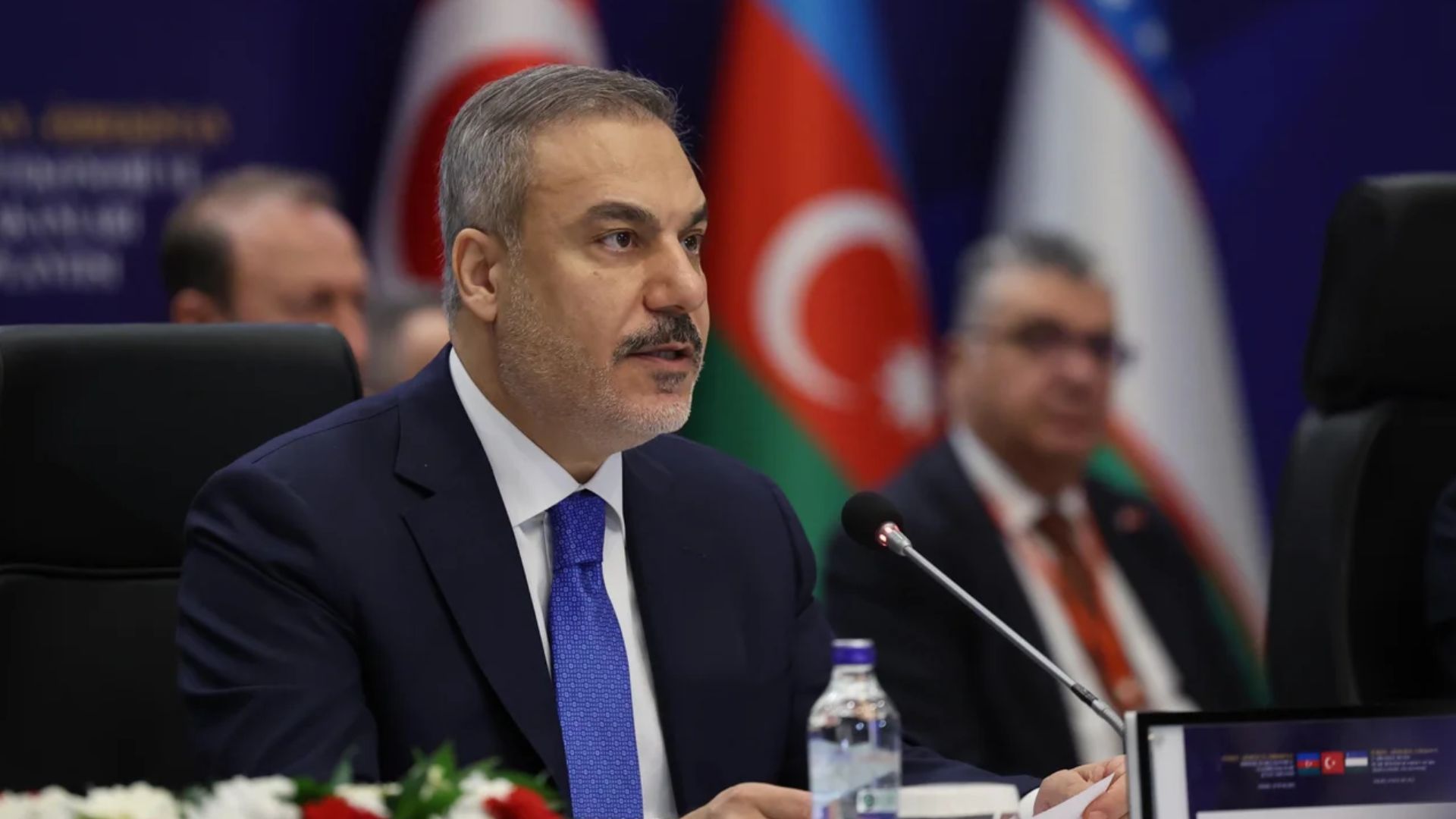 Министр иностранных дел Турции Хакан Фидан Министр иностранных дел Турции Хакан Фидан