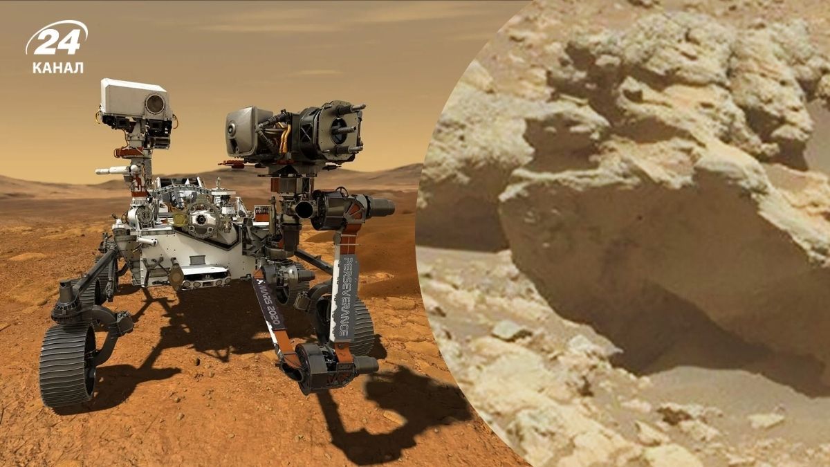 Perseverance знайшов щось цікаве на Марсі Perseverance знайшов щось цікаве на Марсі