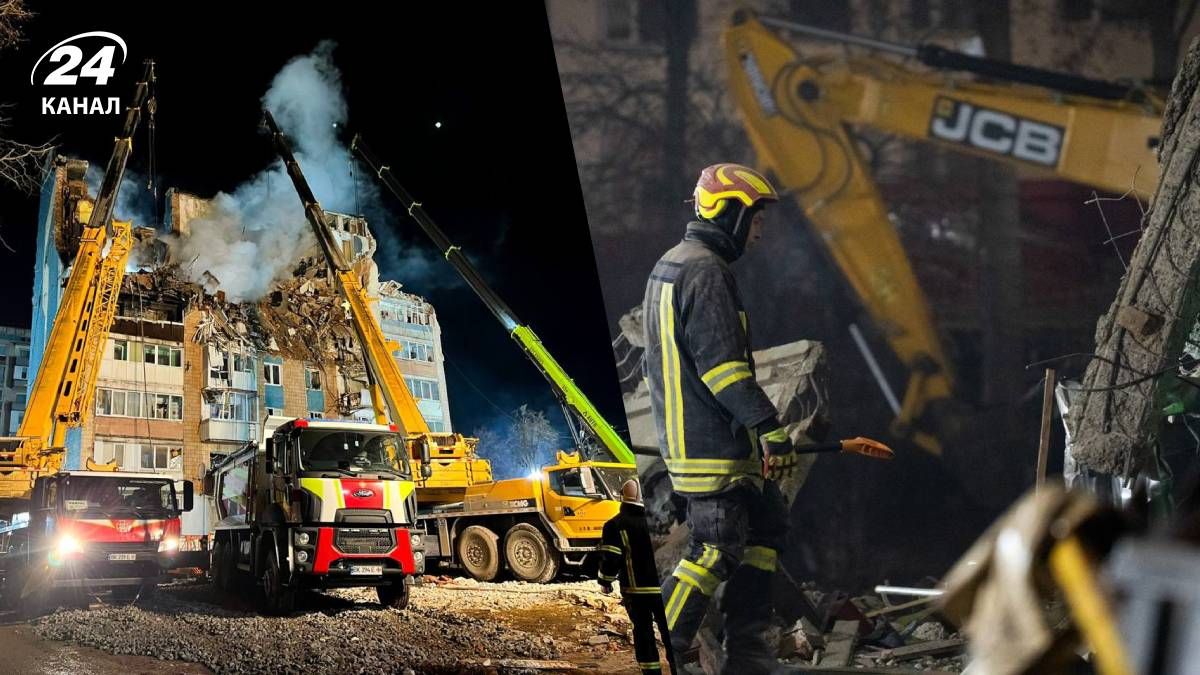 Последствия удара по многоэтажке в Тернополе - 24 Канал