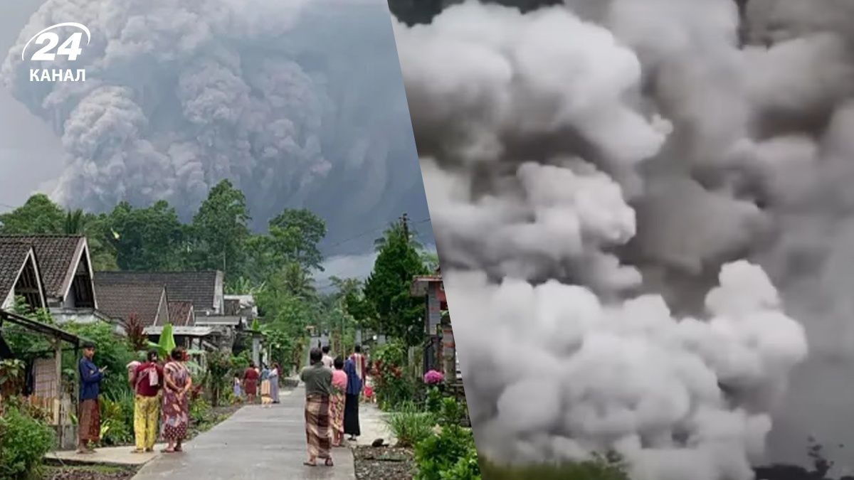 У Індонезії вивергнувся вулкан